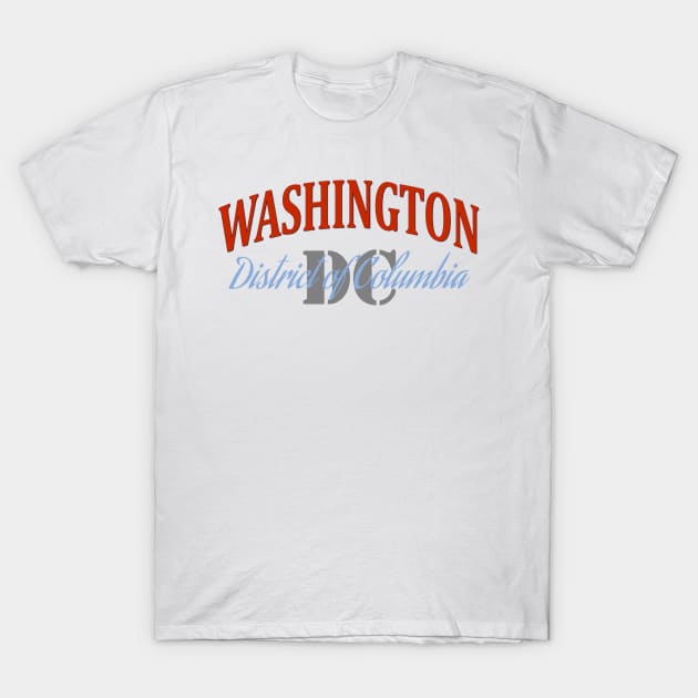 City Pride: Washington, DC T-Shirt by Naves